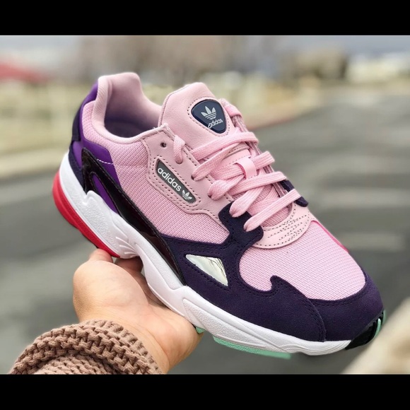 adidas falcon pink purple